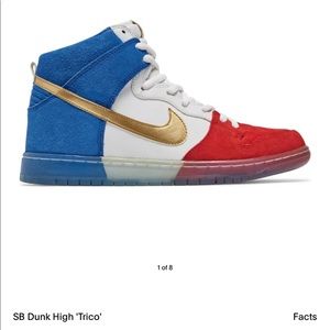 nike dunk high trico